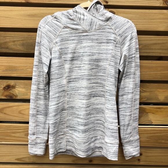 LULULEMON Hooded THINK FAST SPACE DYE Pullover - Picture 4 of 8